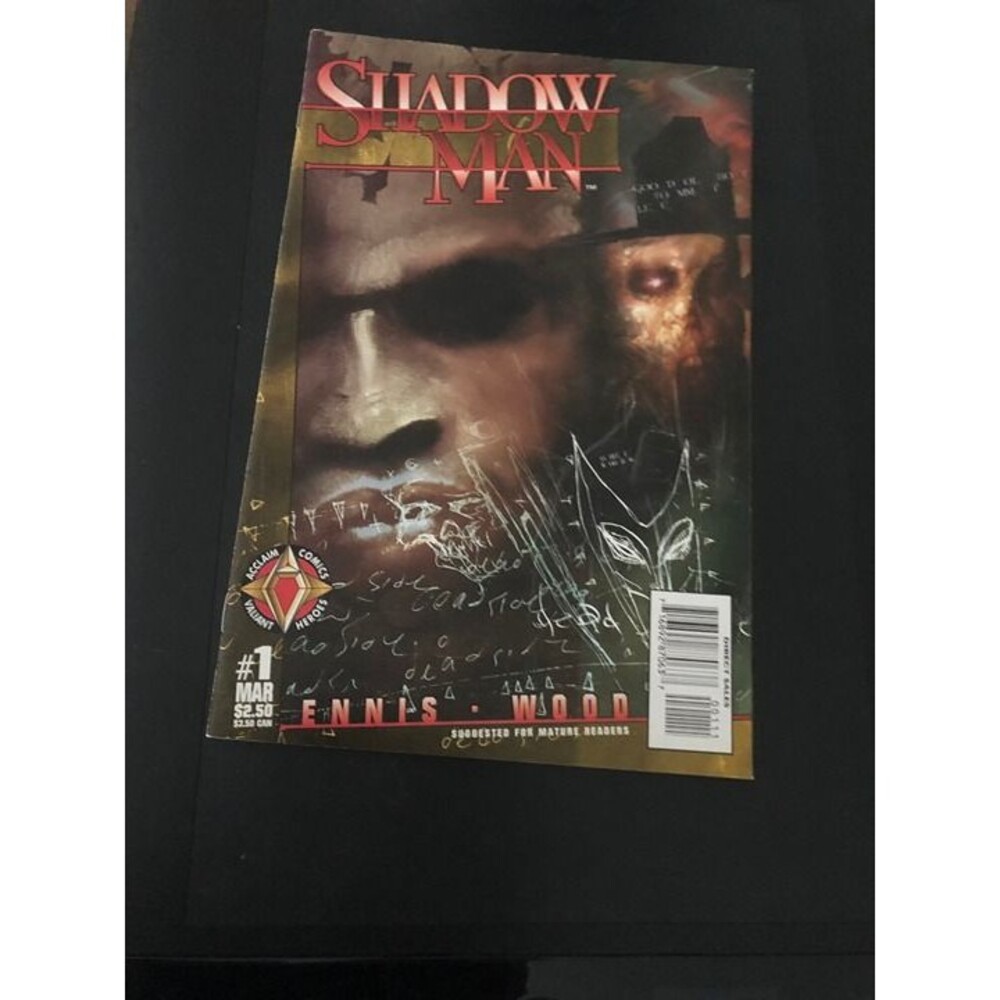 SHADOWMAN (1997) #1 +  GARTH ENNIS VF